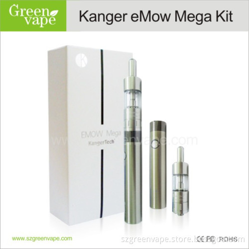 2014 kangertech new arrival kanger EMOW Kits emow starter kit with 1300mAh VV battery In stock